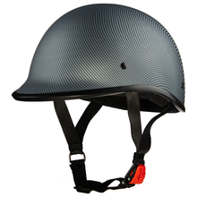 Load image into Gallery viewer, Polo Motorcycle Half Helmet - Carbon