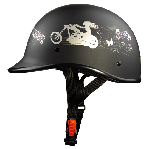 Polo Motorcycle Half Helmet - Lady Rider