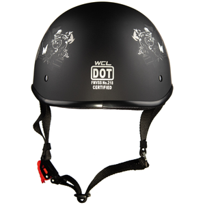 Polo Motorcycle Half Helmet - Lady Rider