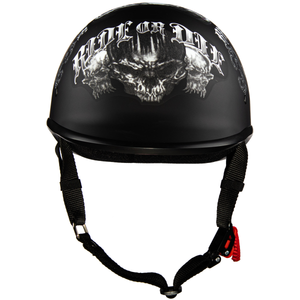 Polo Motorcycle Half Helmet  - Ride Or Die