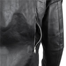Load image into Gallery viewer, Leather Motorcycle Jacket